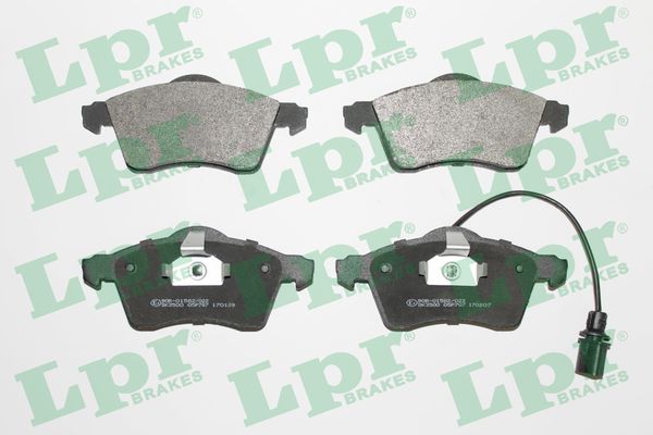 Brake Pad Set, disc brake (Front axle)  Art. 05P787