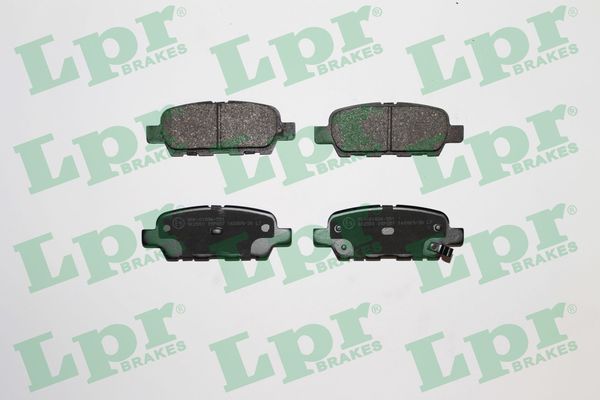 Brake Pad Set, disc brake (Rear axle)  Art. 05P857