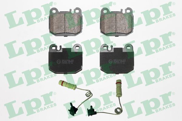 Brake Pad Set, disc brake (Rear axle)  Art. 05P901A