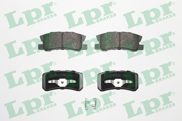 Brake Pad Set, disc brake (Rear axle)  Art. 05P954