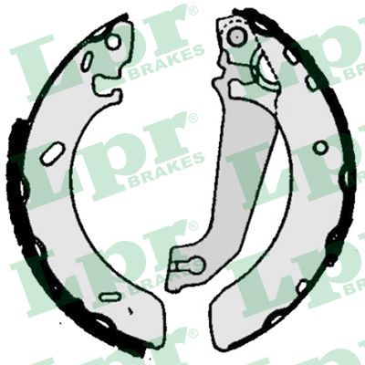 Brake Shoe Set (Rear axle)  Art. 06050