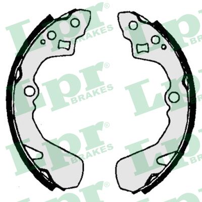 Brake Shoe Set (Rear axle)  Art. 06430