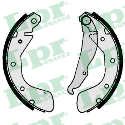 Brake Shoe Set (Rear axle)  Art. 06800