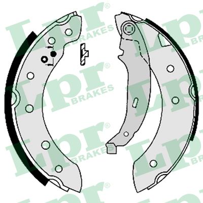 Brake Shoe Set (Rear axle)  Art. 07130