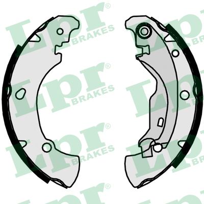 Brake Shoe Set (Rear axle)  Art. 07160