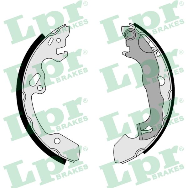 Brake Shoe Set (Rear axle)  Art. 07380