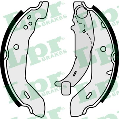 Brake Shoe Set (Rear axle)  Art. 07480