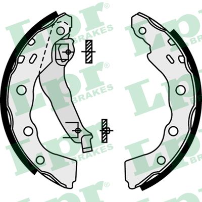 Brake Shoe Set (Rear axle)  Art. 07740