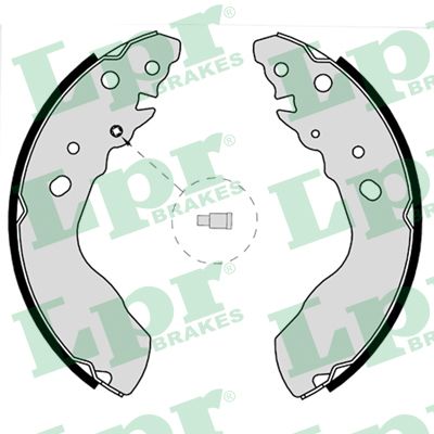 Brake Shoe Set (Rear axle)  Art. 07770