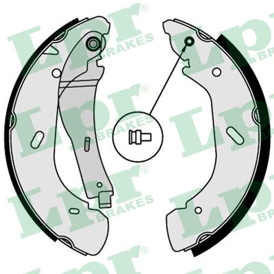 Brake Shoe Set (Rear axle)  Art. 07790