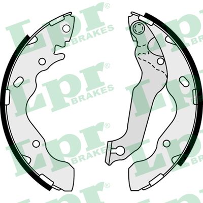 Brake Shoe Set (Rear axle)  Art. 08010