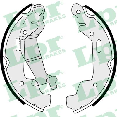 Brake Shoe Set (Rear axle)  Art. 08110