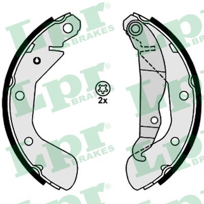 Brake Shoe Set (Rear axle)  Art. 08130