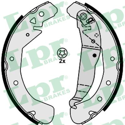 Brake Shoe Set (Rear axle)  Art. 08210