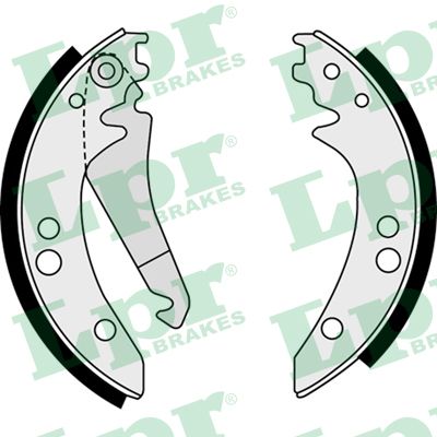 Brake Shoe Set (Rear axle)  Art. 08410