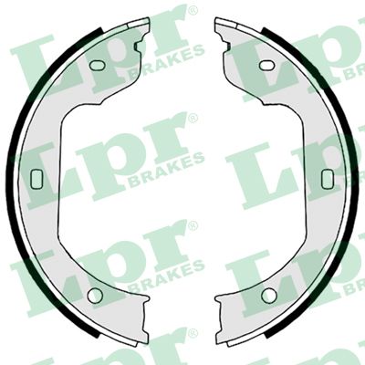 Brake Shoe Set, parking brake  Art. 09110