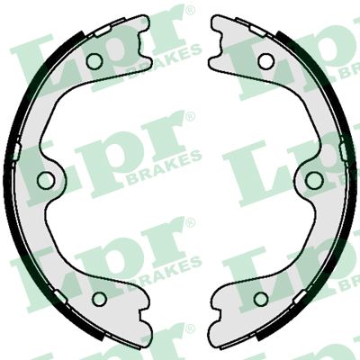 Brake Shoe Set, parking brake  Art. 09490