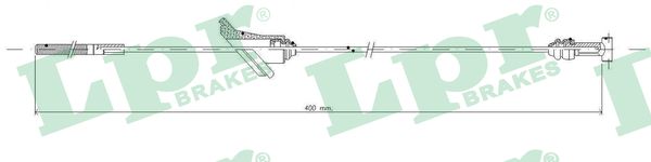 Cable Pull, parking brake (In front)  Art. C0868B