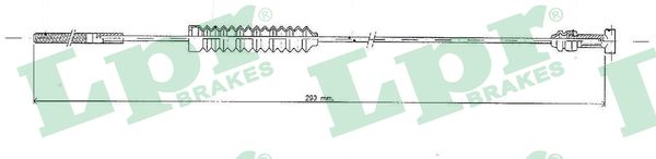 Cable Pull, parking brake (In front)  Art. C0869B