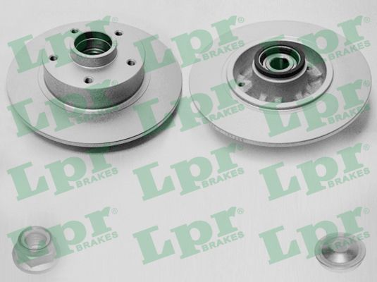 Brake Disc (Rear axle, Rear axle)  Art. R1040PRCA