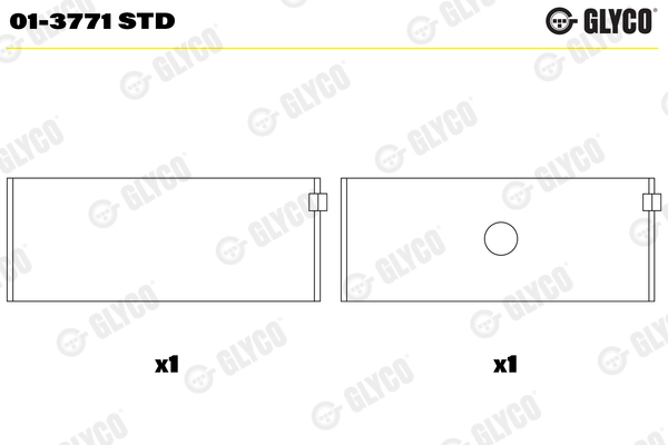 Connecting Rod Bearing  Art. 013771STD