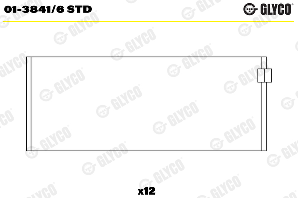 Connecting Rod Bearing  Art. 0138416STD