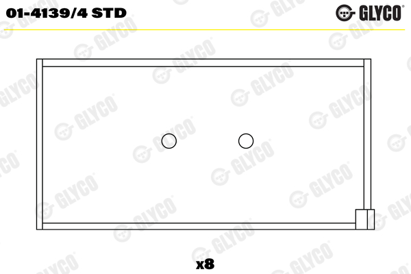 Connecting Rod Bearing  Art. 0141394STD