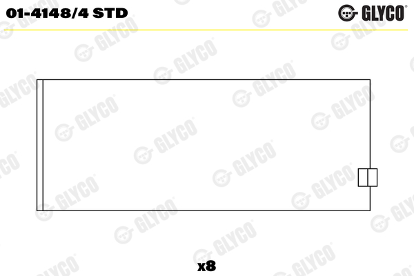 Connecting Rod Bearing  Art. 0141484STD