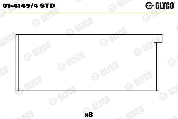 Connecting Rod Bearing  Art. 0141494STD