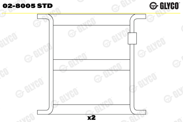 Bushing, rocker arm  Art. 028005STD