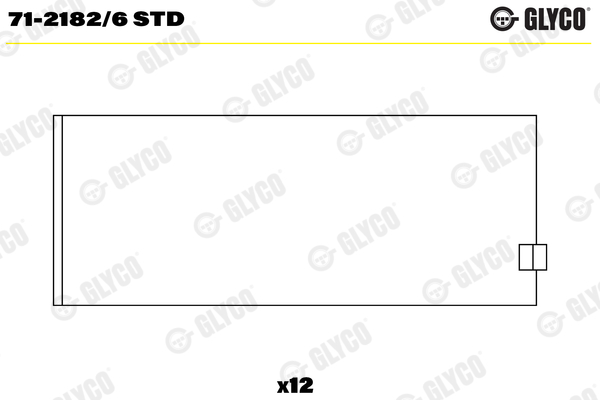 Connecting Rod Bearing  Art. 7121826STD