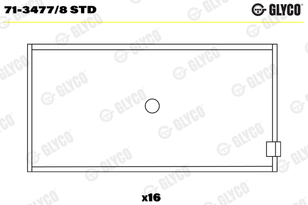 Connecting Rod Bearing  Art. 7134778STD