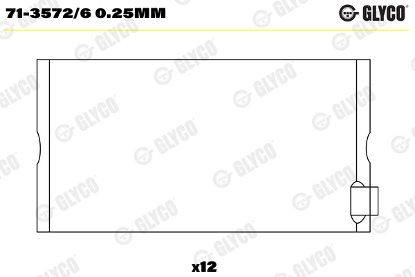 Connecting Rod Bearing  Art. 7135726025MM