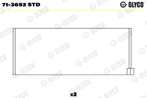 Connecting Rod Bearing  Art. 713652STD