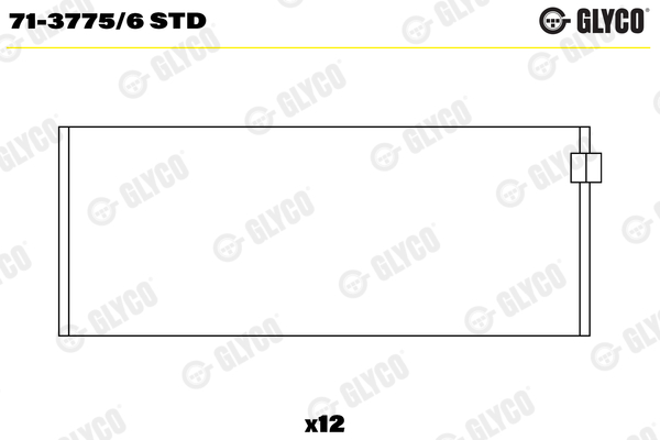 Connecting Rod Bearing  Art. 7137756STD