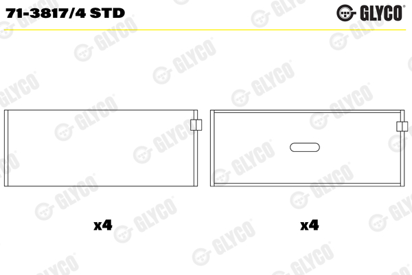 Connecting Rod Bearing  Art. 7138174STD