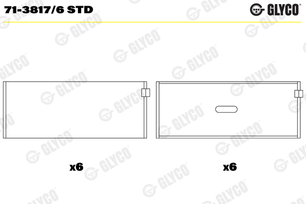 Connecting Rod Bearing  Art. 7138176STD