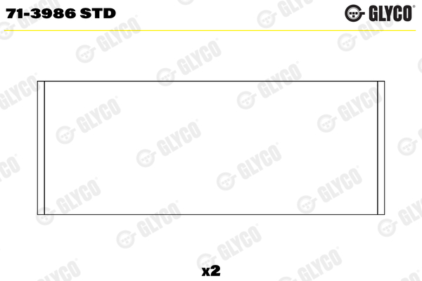 Connecting Rod Bearing  Art. 713986STD