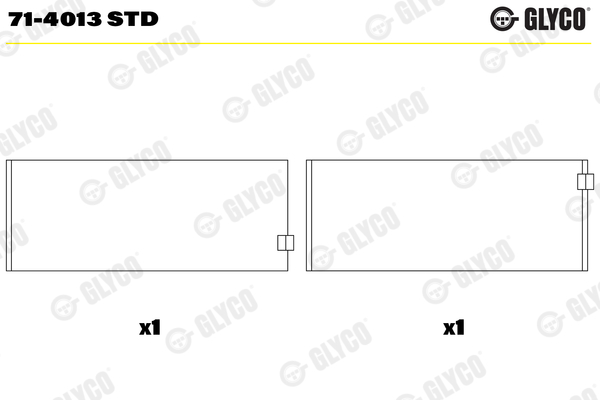 Connecting Rod Bearing  Art. 714013STD