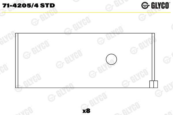 Connecting Rod Bearing  Art. 7142054STD