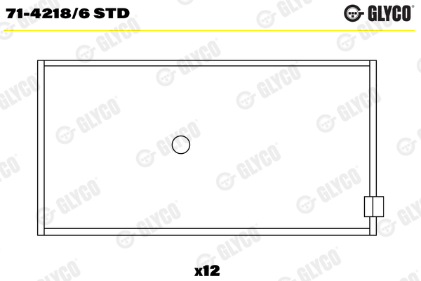 Connecting Rod Bearing  Art. 7142186STD