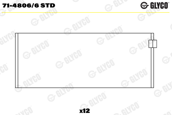 Connecting Rod Bearing  Art. 7148066STD