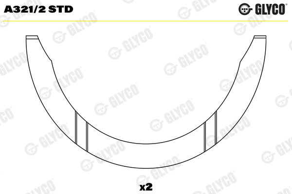 Thrust Washer, crankshaft  Art. A3212STD