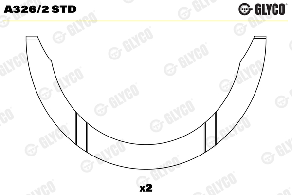 Thrust Washer, crankshaft  Art. A3262STD