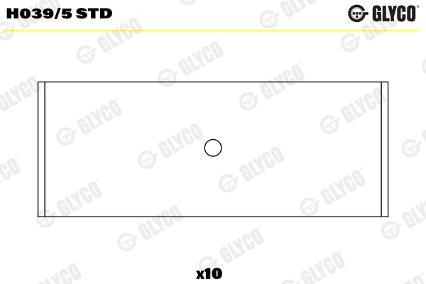 Crankshaft Bearing (02-3734)  Art. H0395STD