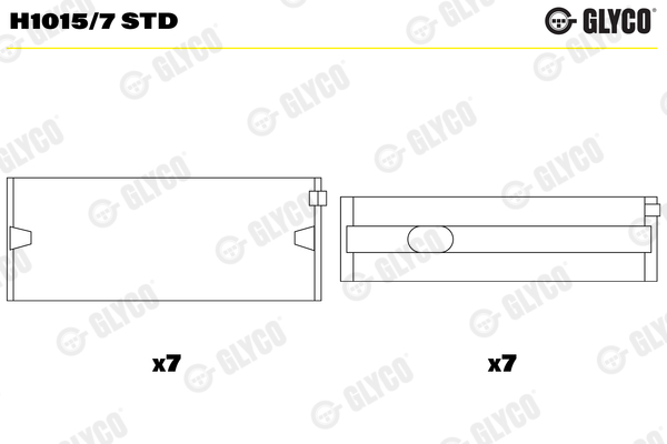 Frame bearing (72-4053)  Art. H10157STD