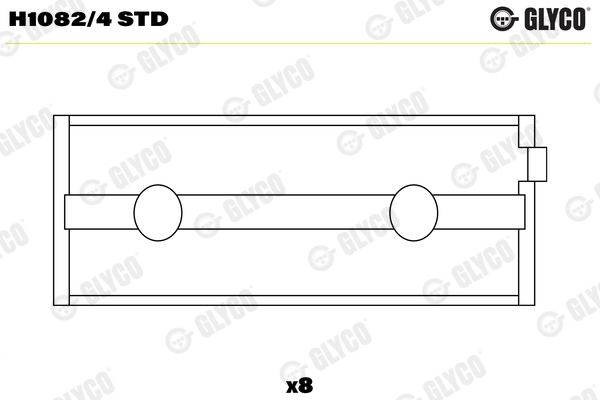 Crankshaft Bearing (4081CP)  Art. H10824STD