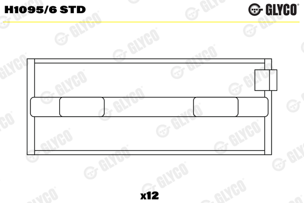 Crankshaft Bearing (4356CP)  Art. H10956STD