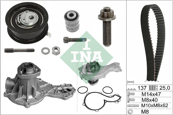 Water Pump & Timing Belt Kit  Art. 530037730