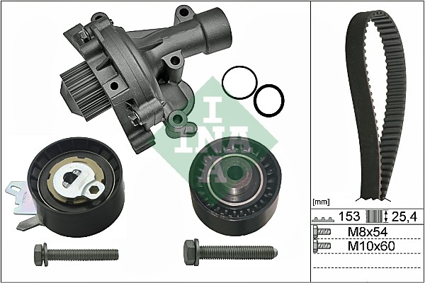 Water Pump & Timing Belt Kit  Art. 530047130